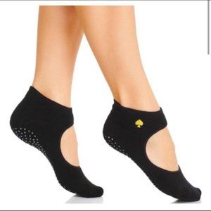 2 pairs Kate Spade Barre Socks Black NWT